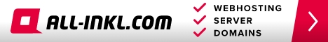 ALL-INKL.COM – Webhosting, Partnerlink (Banner)