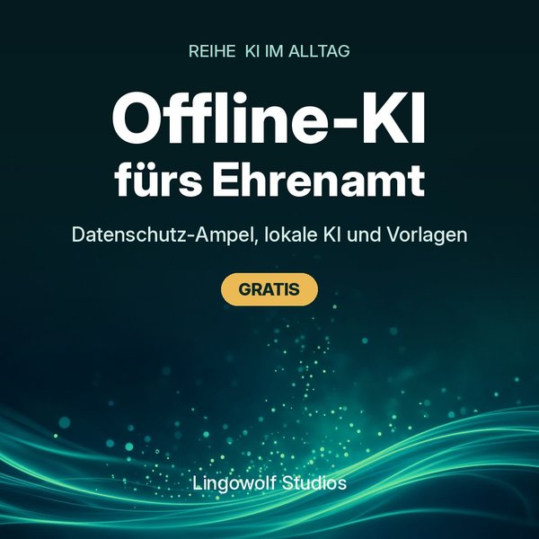 Cover: Offline-KI fürs Ehrenamt